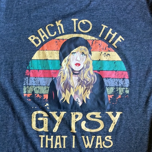 Tops - 🎵 BACK TO THE GYPSY THAT I WAS Stevie Nicks Fleetwood Mac new w/o tags T-shirt!